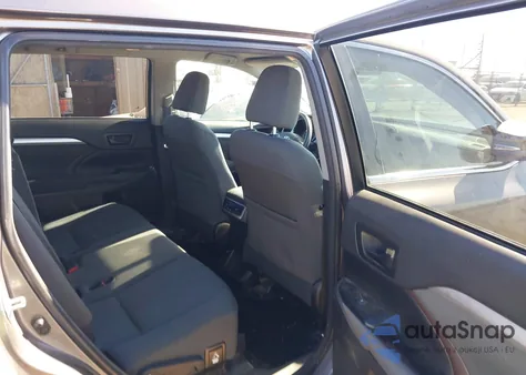 2015 Toyota Highlander Le from USA, damaged, VIN 5TDZARFH3FS013532